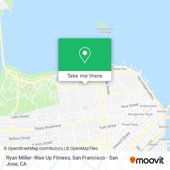 Mapa de Ryan Miller- Rise Up Fitness