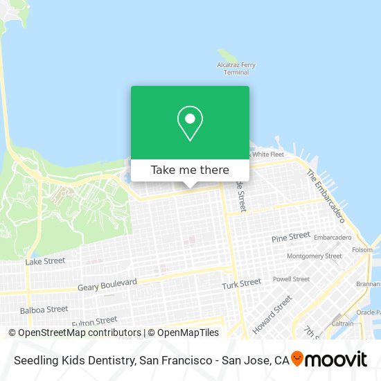 Seedling Kids Dentistry map