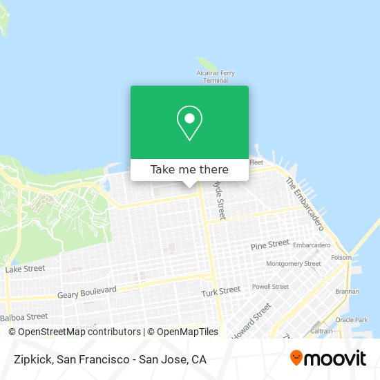 Zipkick map