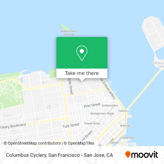 Mapa de Columbus Cyclery