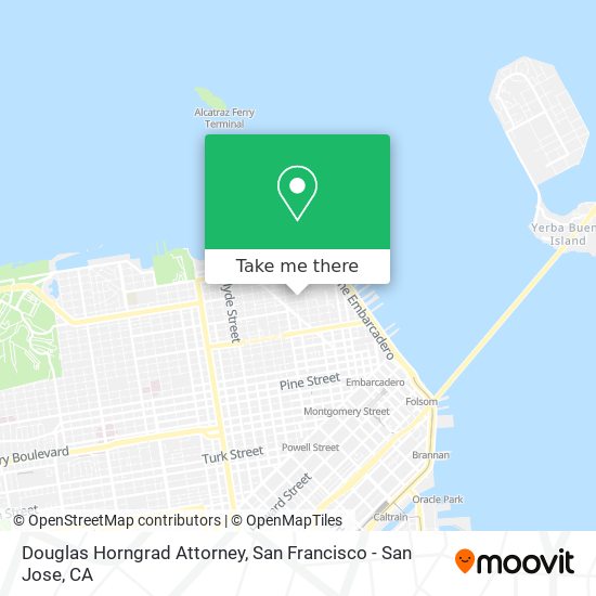 Douglas Horngrad Attorney map