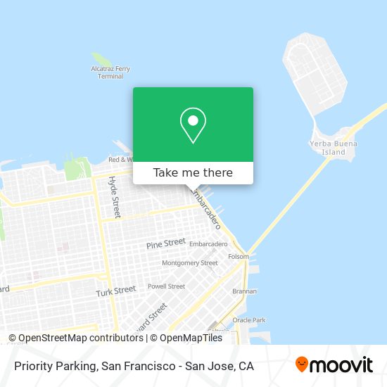 Priority Parking map