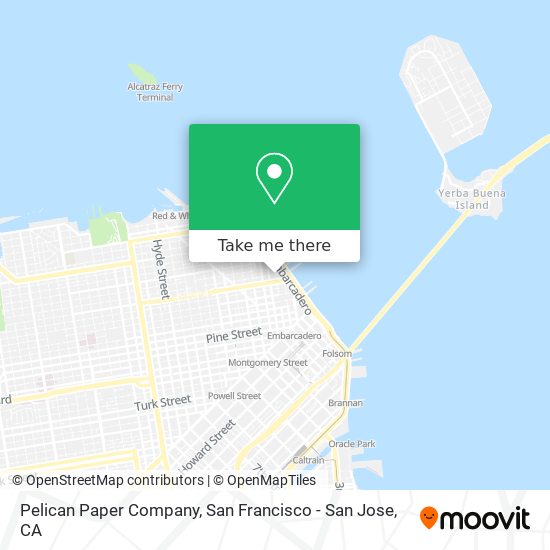 Pelican Paper Company map