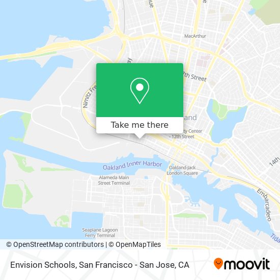 Envision Schools map