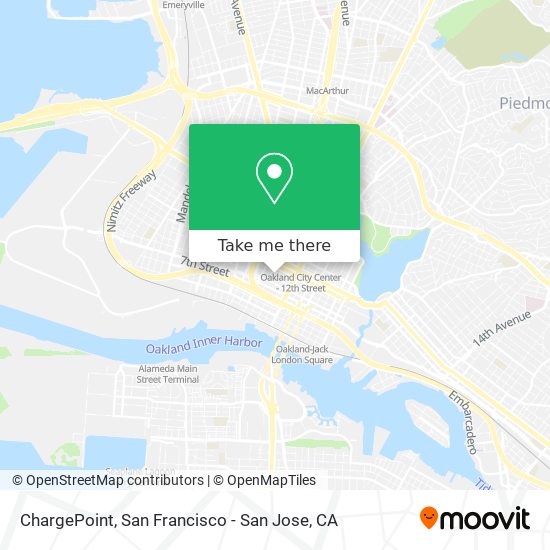 ChargePoint map