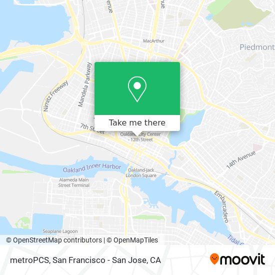 metroPCS map