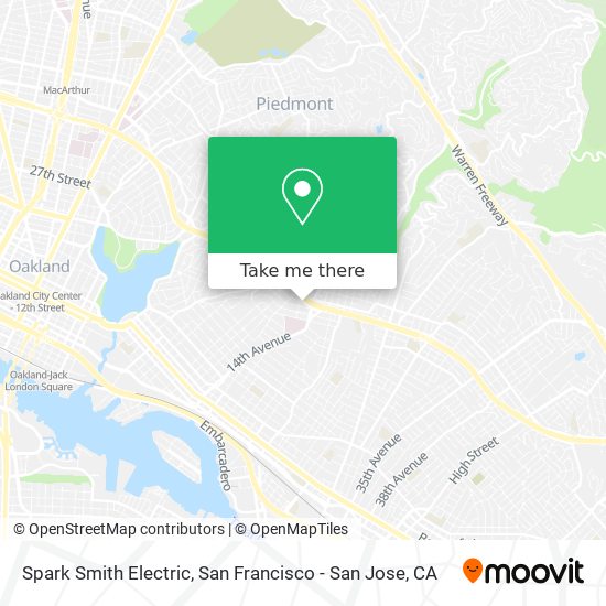 Spark Smith Electric map