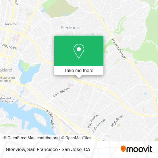Mapa de Glenview
