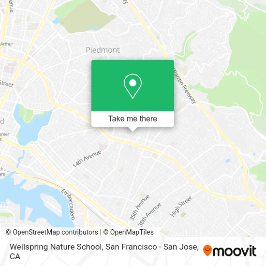 Wellspring Nature School map