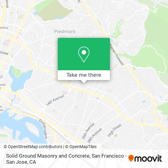 Mapa de Solid Ground Masonry and Concrete