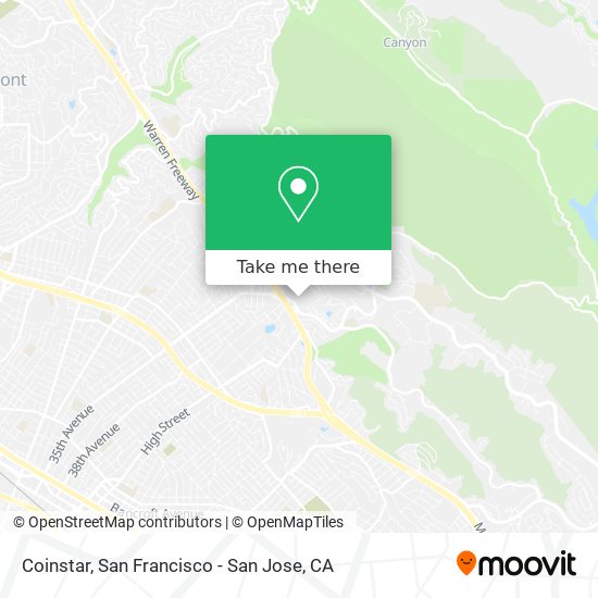 Coinstar map