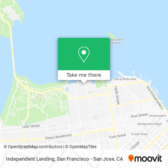 Independent Lending map