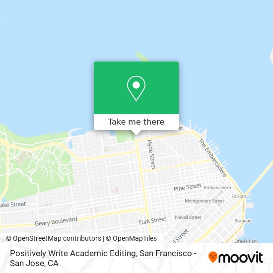 Positively Write Academic Editing map