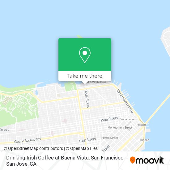 Drinking Irish Coffee at Buena Vista map