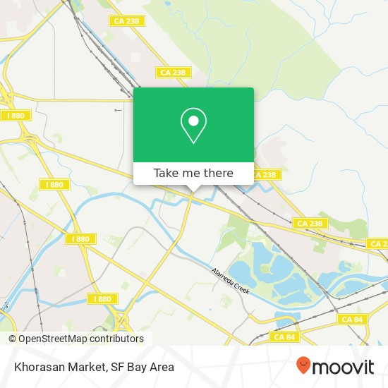 Khorasan Market map