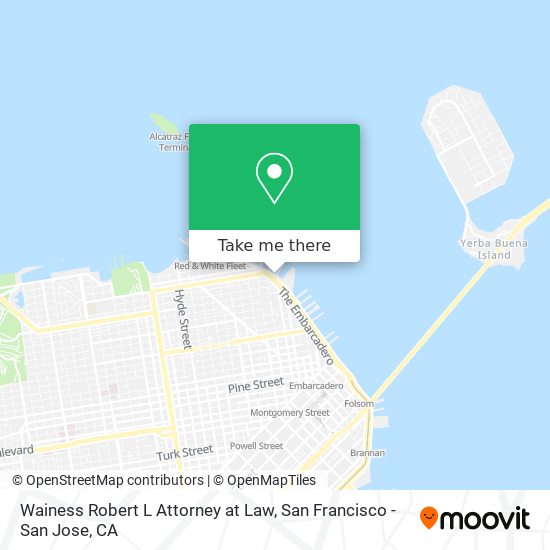 Wainess Robert L Attorney at Law map