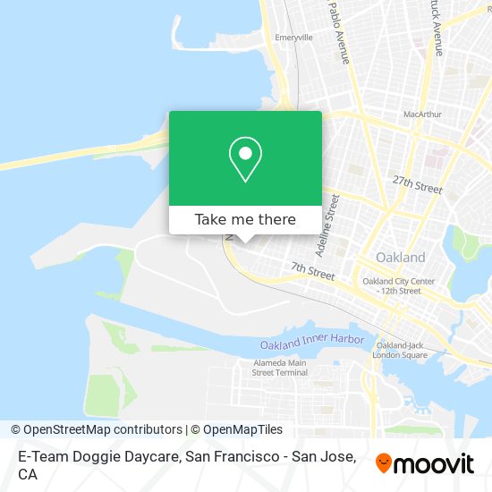 E-Team Doggie Daycare map