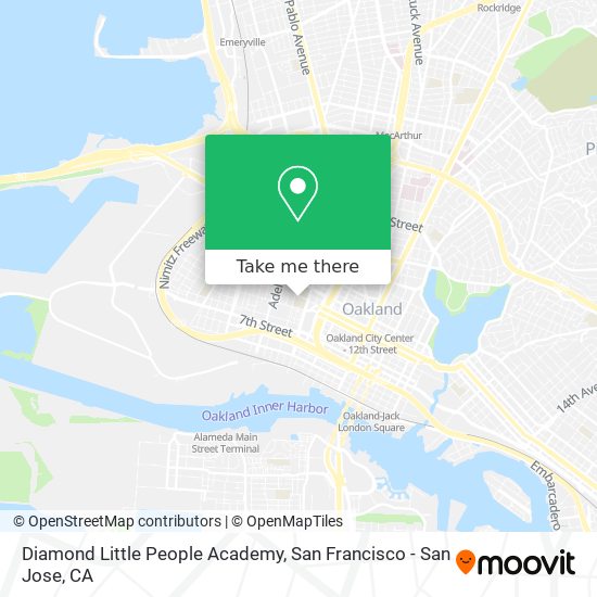 Mapa de Diamond Little People Academy