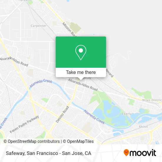 Mapa de Safeway