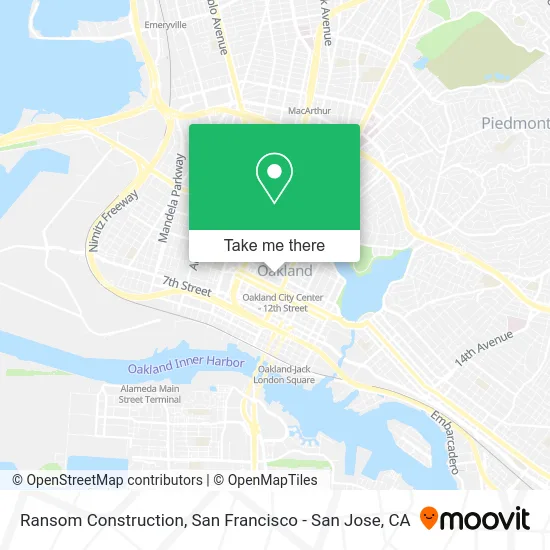 Ransom Construction map