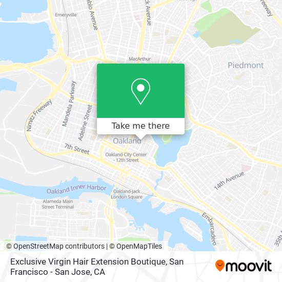 Exclusive Virgin Hair Extension Boutique map