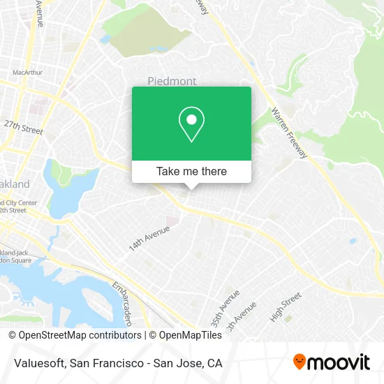 Mapa de Valuesoft
