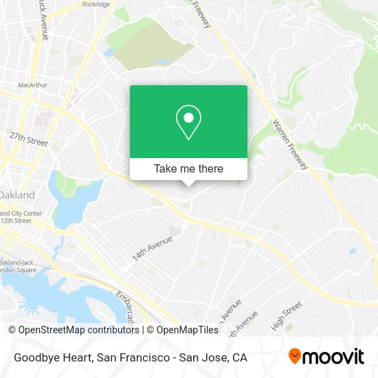 Mapa de Goodbye Heart