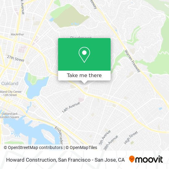 Howard Construction map