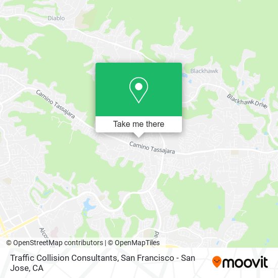 Mapa de Traffic Collision Consultants