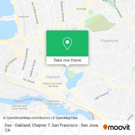 Dav - Oakland, Chapter 7 map