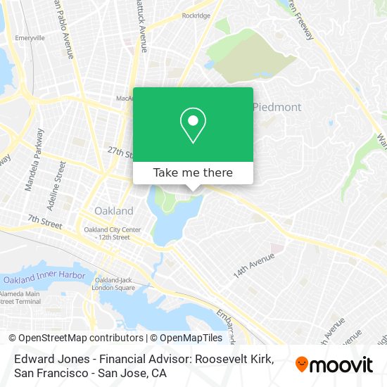 Mapa de Edward Jones - Financial Advisor: Roosevelt Kirk