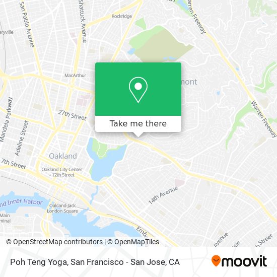 Mapa de Poh Teng Yoga