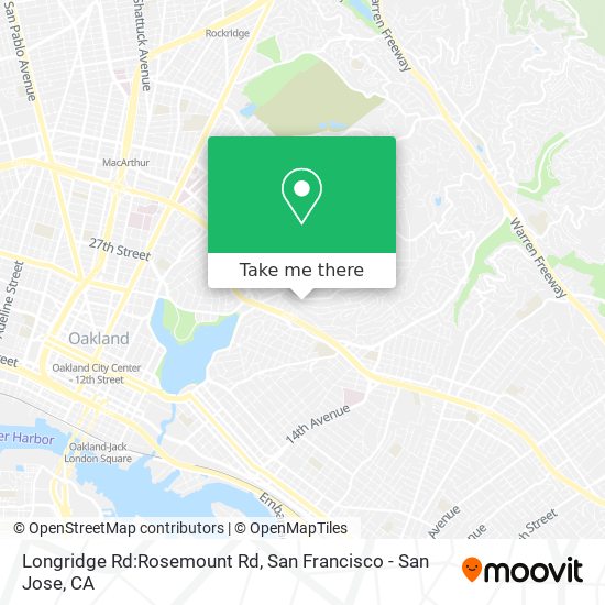 Mapa de Longridge Rd:Rosemount Rd