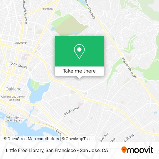 Little Free Library map