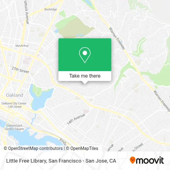 Little Free Library map