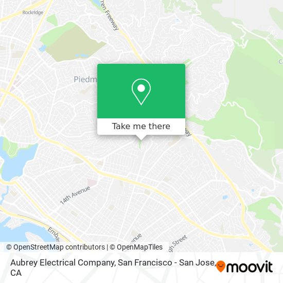 Mapa de Aubrey Electrical Company