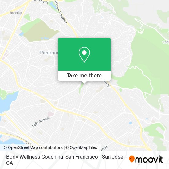 Mapa de Body Wellness Coaching