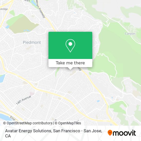 Avatar Energy Solutions map