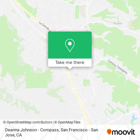 Mapa de Deanna Johnson - Compass