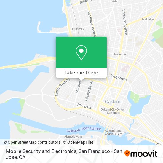 Mapa de Mobile Security and Electronics
