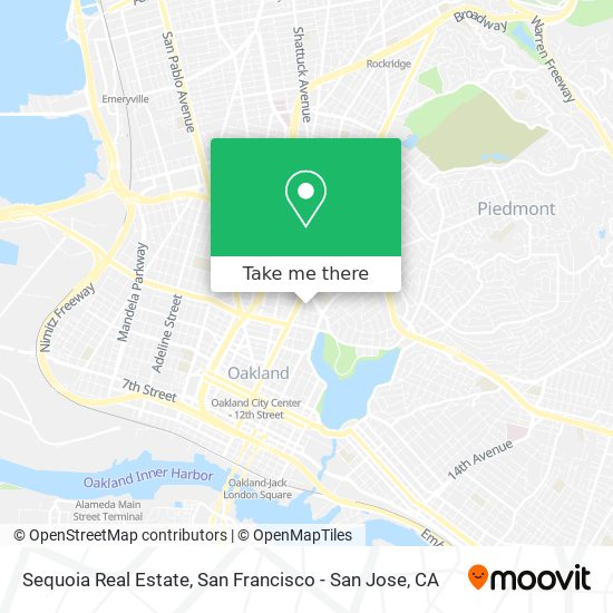Sequoia Real Estate map