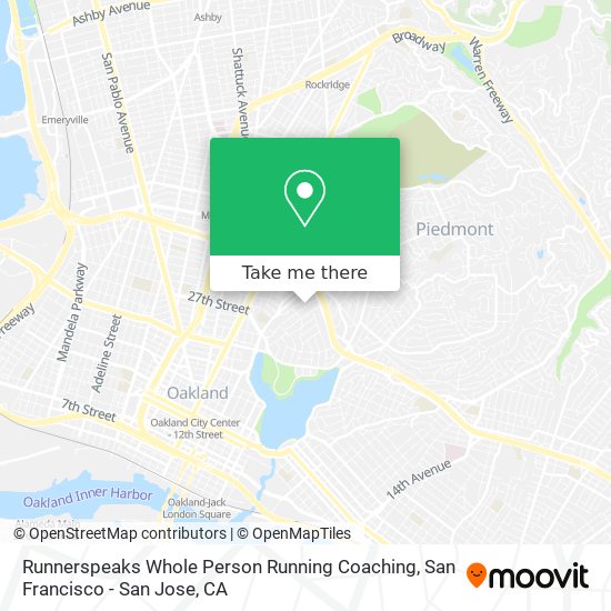 Runnerspeaks Whole Person Running Coaching map