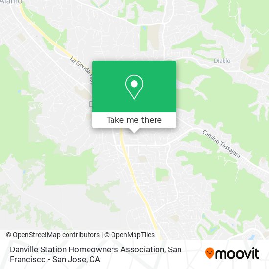 Danville Station Homeowners Association map