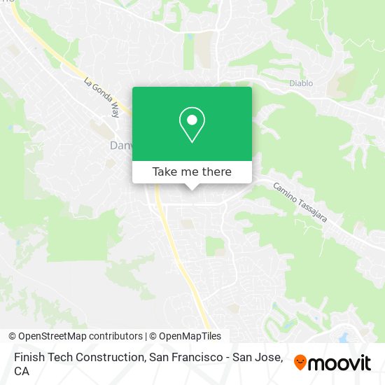 Finish Tech Construction map