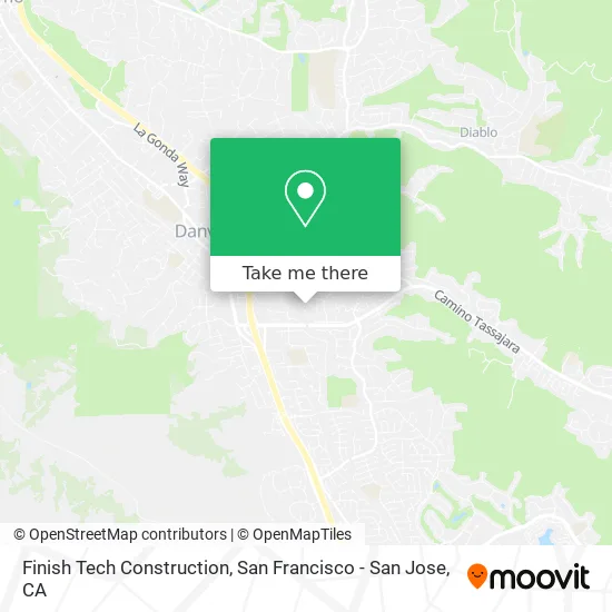 Finish Tech Construction map