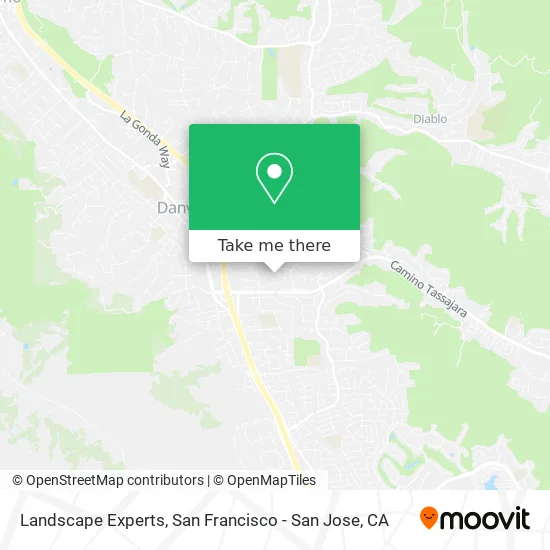 Landscape Experts map