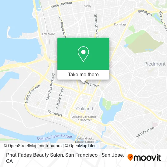 Phat Fades Beauty Salon map