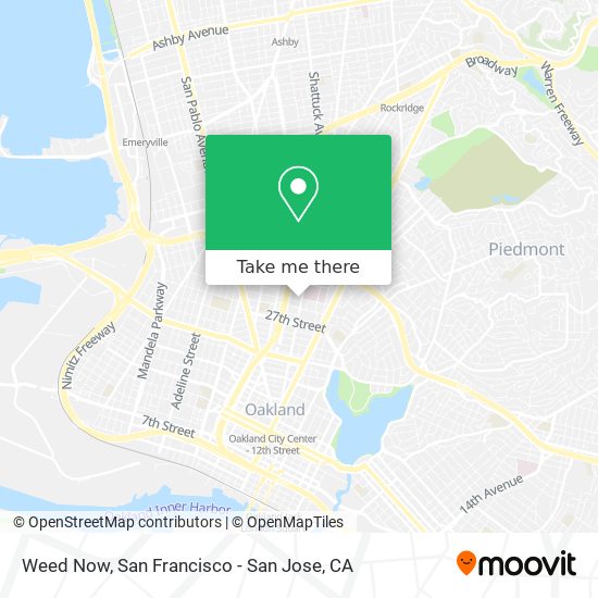 Weed Now map