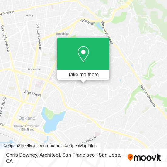 Chris Downey, Architect map