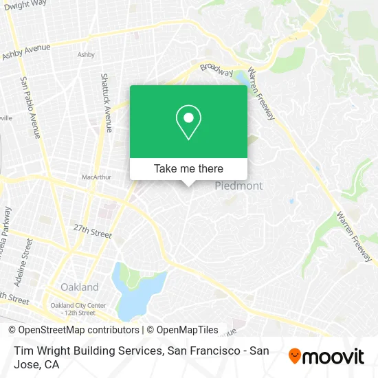 Tim Wright Building Services map